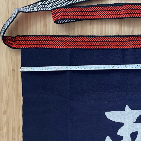 Maekake Japanese half apron kanji🔹Birthday gift, Christmas gift, 🔹 - Picture 3 of 10